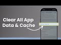 How To Clear All App Data And Cache On IPhone