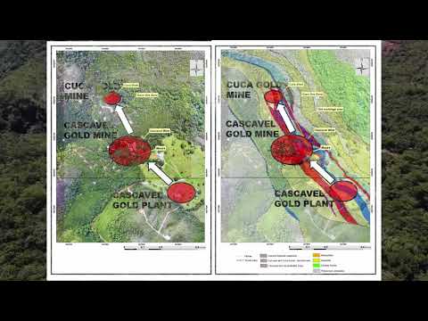 Orinoco Gold - The Cascavel Mine and the Cuca shaft in Brazil - March 2018