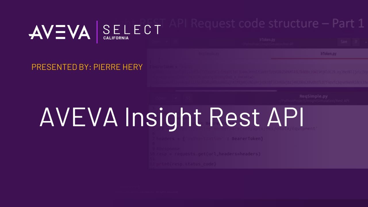 AVEVA Insight Rest API