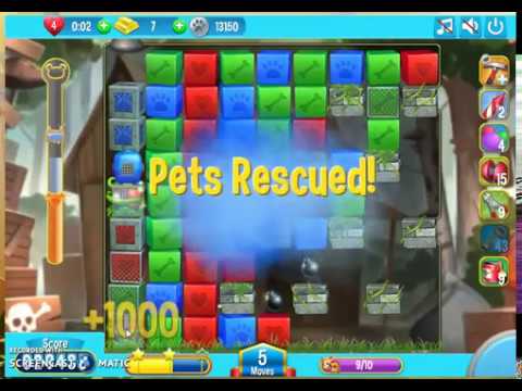 Pet Rescue Saga LEVEL 2249 - NO BOOSTERS