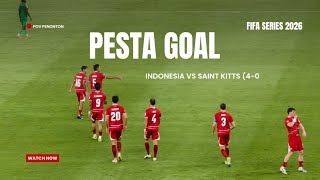 Download lagu PESTA GOAL! Highlights Indonesia vs Saint Kitts 4-0 | FIFA Series 2026 | POV Penonton mp3