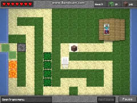 Minecraft Tower Defense - Ep.1 - Stupid Ghasts!