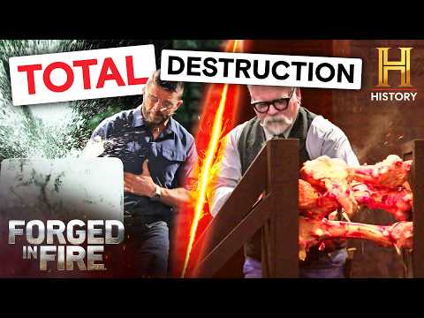 When Blades Break Bone and Ice | Compilation | Forged in Fire