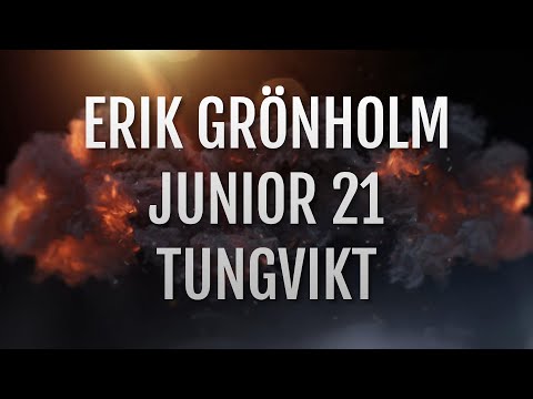 ERIK GRÖNHOLM J21 TUNGVIKT @ JUNIORFIGHT  2023 (NY)