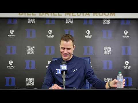 Jon Scheyer Duke vs UNC Postgame Press Conference