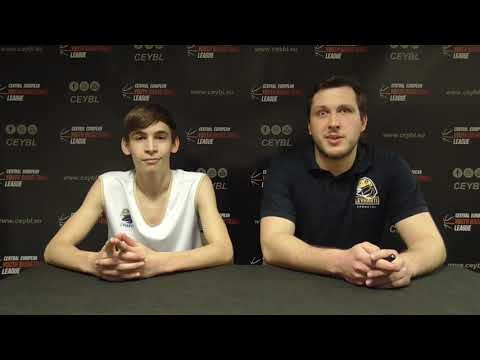 CEYBL U14 - Press conference, 24.3.2023, Levharti Chomutov - BBLZ - Reach the Top