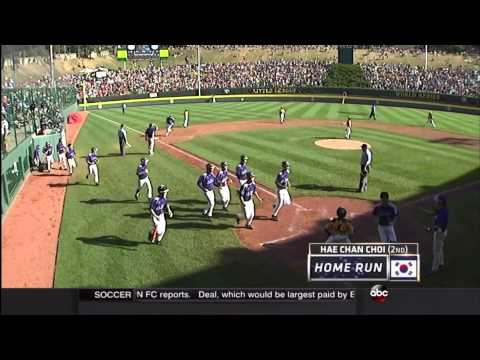 South Korea Home Run! 2014 Little League World Series.