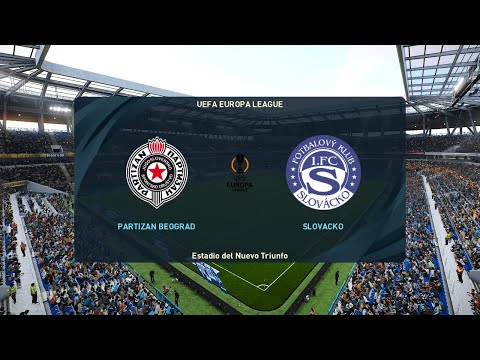 FK Partizan vs 1. FC Slovácko (03/11/2022) UEFA Europa Conference League PES 2021