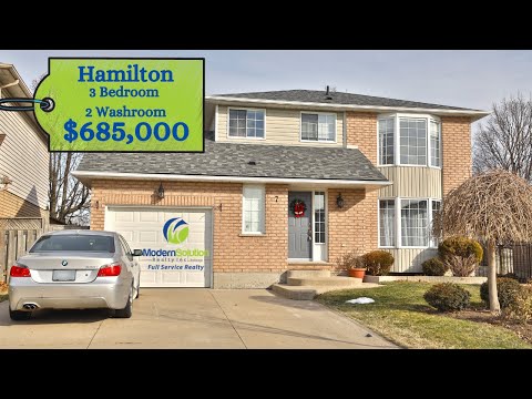 $685k House for sale in Hamilton By Modern Solution Realty