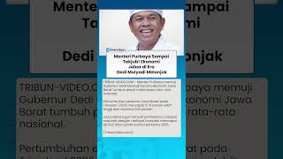 Ekonomi Jabar Tumbuh 5,79 Persen, Menkeu Purbaya Puji Kepemimpinan Gubernur Dedi Mulyadi