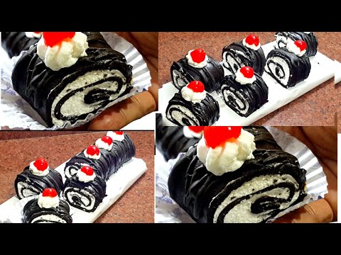 بدون بيض وفرن ودقيق ❗هتعملي أجمل سويسرول من الذ الحلويات الصيف البارده❗