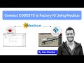 How To Connect A CODESYS PLC To Factory IO Using Modbus