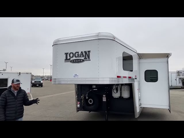 Preview image of 2020 Logan Coach Select 812 4 Horse Living Quarters youtube video