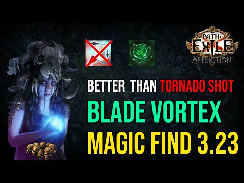Blade Vortex MF is better than Tornado Shot | POE 3.23