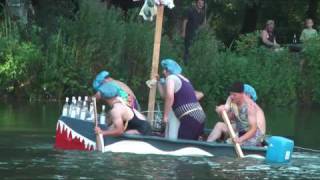 preview picture of video 'Bootsrennen (boat race) Hof 2009'