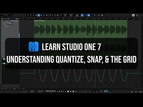 Learn Studio One 7 | Understanding Quantize, Snap, and the Grid