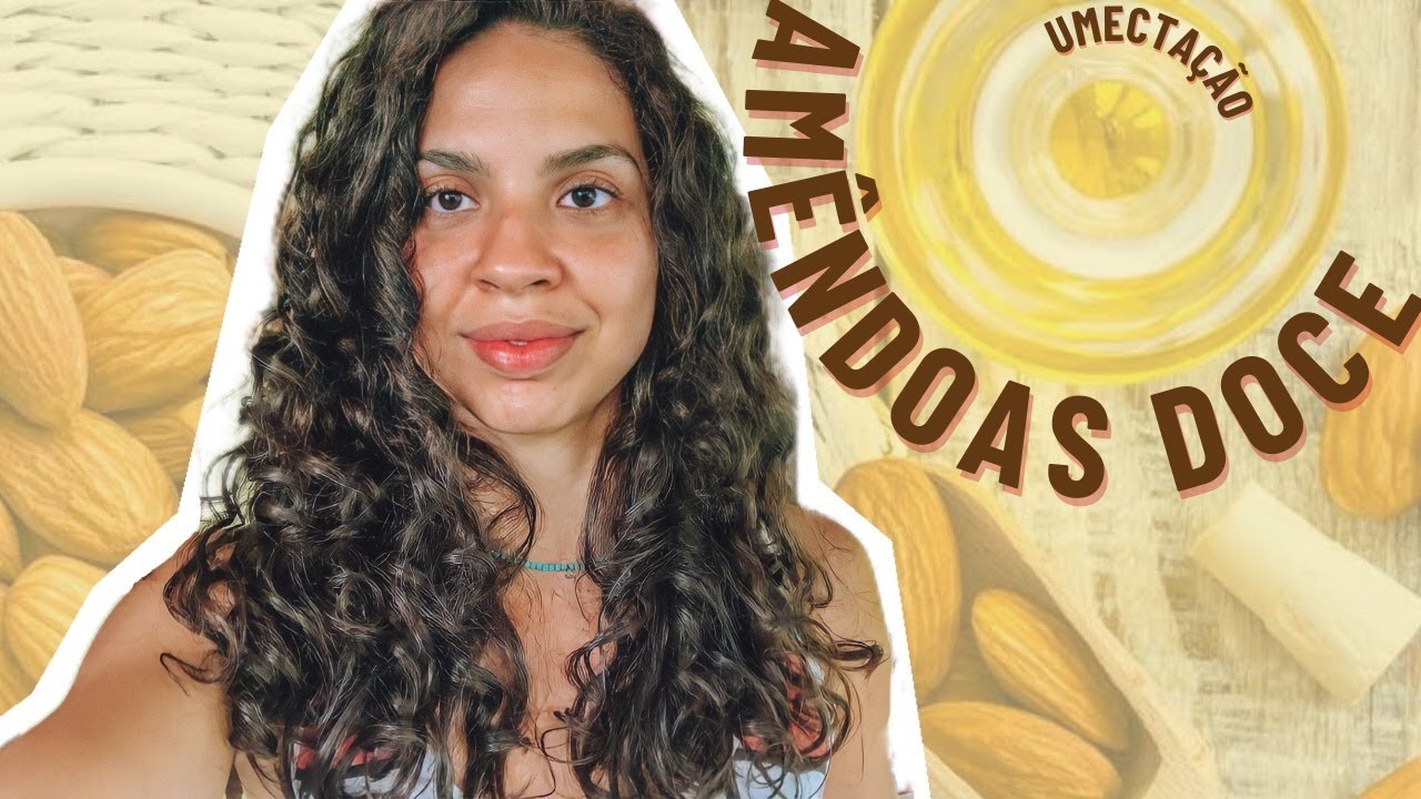 UMECTAÇÃO CAPILAR COM ÓLEO DE AMENDOAS! *Beneficios* #umectação #oleodeamendoas