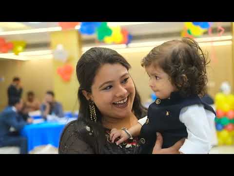 Hitarth First birthday celebration party