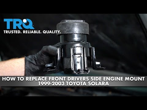 How to Replace Front Drivers Side Engine Mount 1999-2003 Toyota Solara