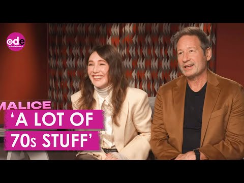 David Duchovny & Carice van Houten HILARIOUSLY tease Malice!