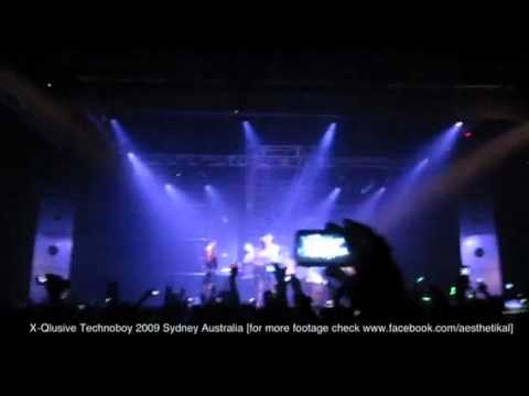 X-QLUSIVE Technoboy 2009 Sydney Australia - Technoboy's Intro Opening Set (Double Dutch Darkies)