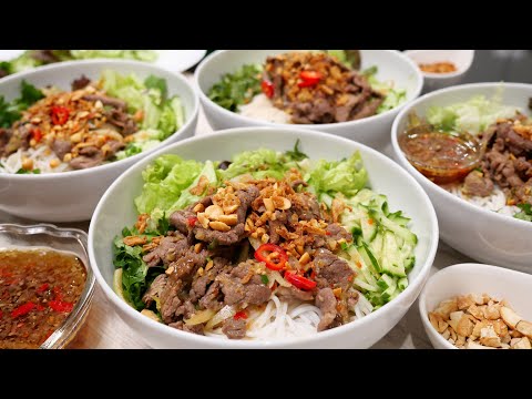 Bún thịt bò chua ngọt