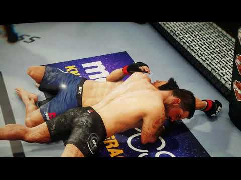 Sick submission finish. EA UFC 3
