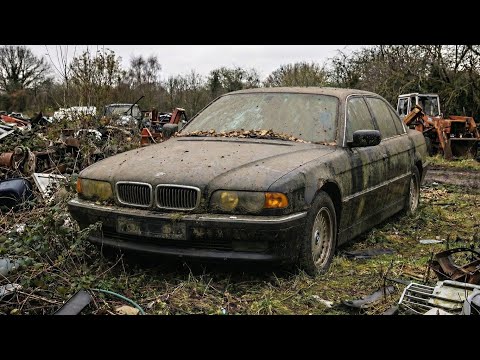 Restaurierung eines verlassenen BMW V12 740iL E38 | Komplette Luxus-BMW-Wiederbelebung