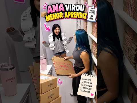 SE INSCREVE NO CANAL ✨ Ana virou menor aprendiz kkk #viral #humor #comedia #memes