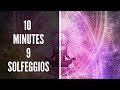 Alle 9 Solfeggio Frequenzen Auf Einmal LEISTUNGSSTARKE 10 Minuten Emotionale Reinigung Und Zel
