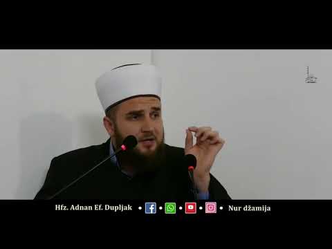 Ebu Bekr, r.a. 1. dio (uvod u serijal “Velikani islama”) - hfz. Adnan ef. Dupljak