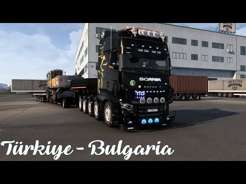 4K| ETS2 | SCANIA R700 (Reworked) | İSTANBUL [TR] — BURGAS [BG]