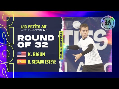 Les Petits As 2020 | Boys Round of 32 | Kaylan Bigun vs. Rafael Segado Esteve