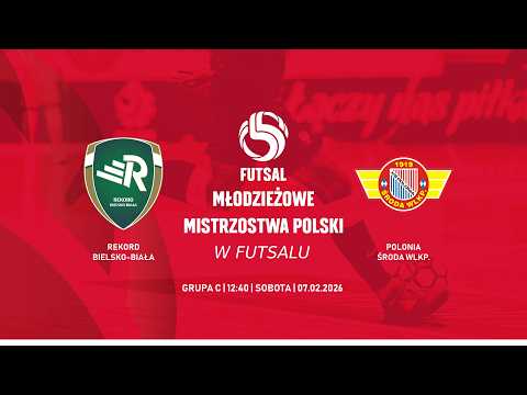 Skrót meczu: Rekord Bielsko-Biała - Polonia Środa Wlkp. | MMP w Futsalu U17 Bielsko-Biała 2026
