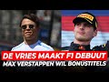 Verstappen wil bonustitels, Nyck de Vries maakt debuut in Formule 1 | GPFans News
