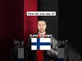 Finland In Different Languages Finland Funny Language