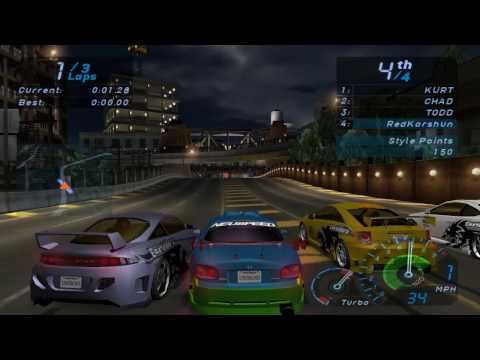 Need for Speed Underground on Hard [91] - Tournament: Circuit (3 laps, Mazda MX-5 Miata)