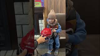 He wanted to become a hockey player... part 2