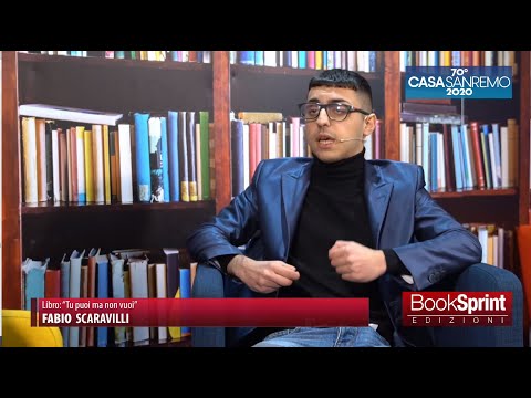 Fabio Scaravilli da Casa Sanremo 2020 - BookSprint Edizioni