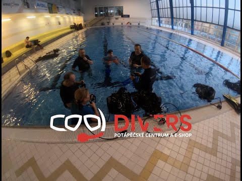 Zkušební ponor s COOL DIVERS v Ostravě