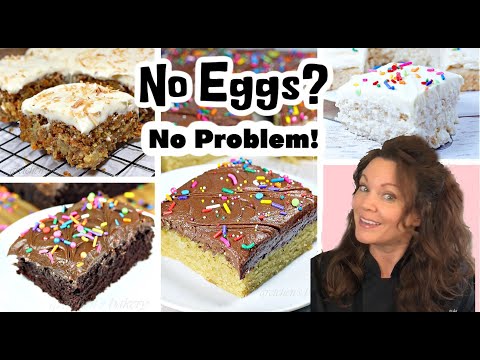 No eggs? No Problem! 4 Egg Free Cake recipes you are going to LOVE!