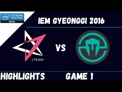 JT vs IMT Highlights Game 1 | IEM Gyeonggi 2016 Day 1 | J Team vs Immortals