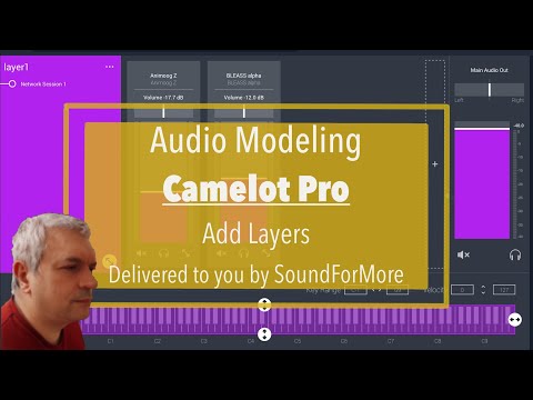 Audio Modeling Camelot Pro iPad for Live Performance - Tutorial Part 5: how to add layers