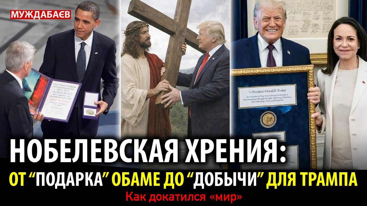 НОБЕЛЕВСКАЯ ХРЕНИЯ: ОТ «ПОДАРКА» ОБАМЕ ДО «ДОБЫЧИ» ТРАМПА. Как докатился «ми