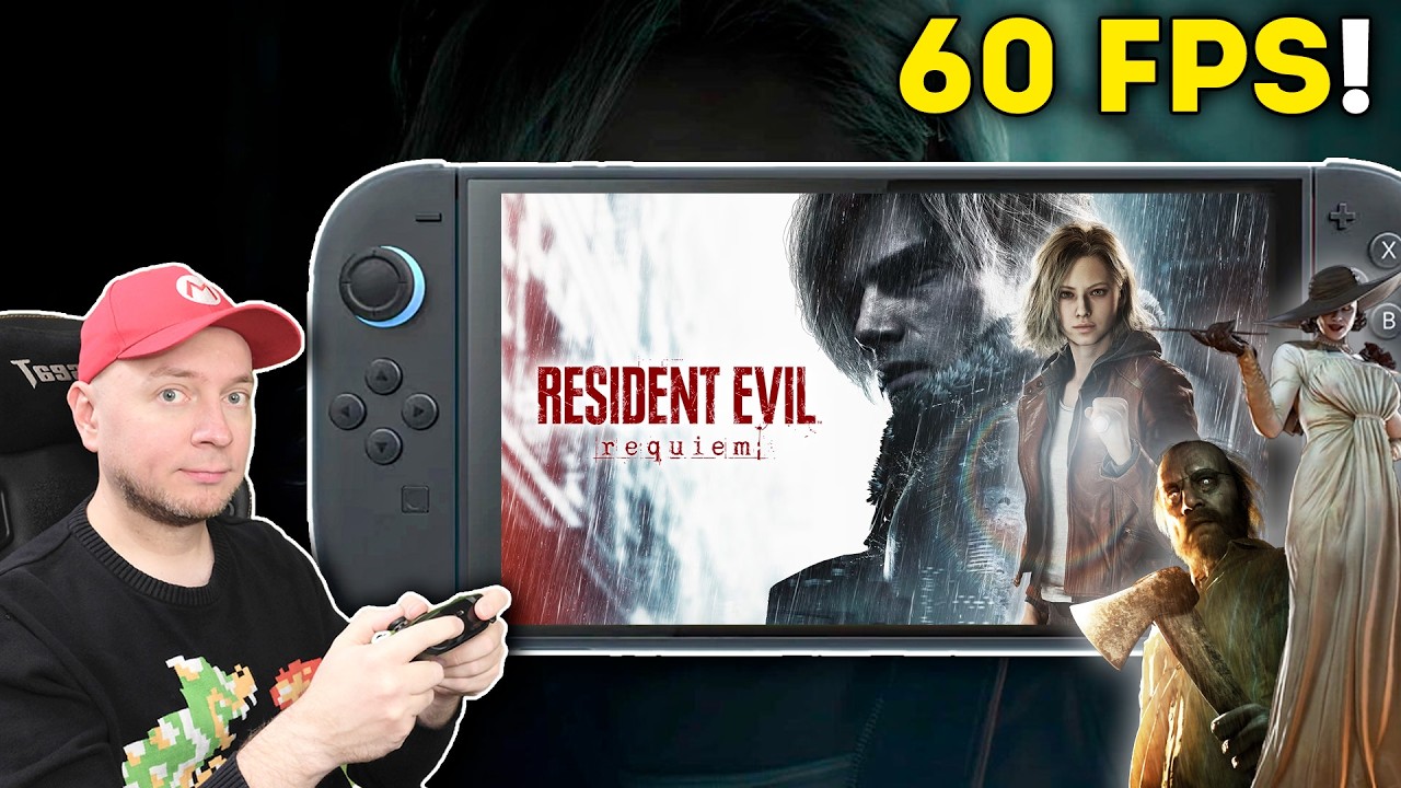 Resident Evil Requiem на Nintendo Switch 2! А также RE:7 Biohazard и RE 8 Village