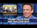 Trump Talks Iran And Nuclear War At White House Event For Kids