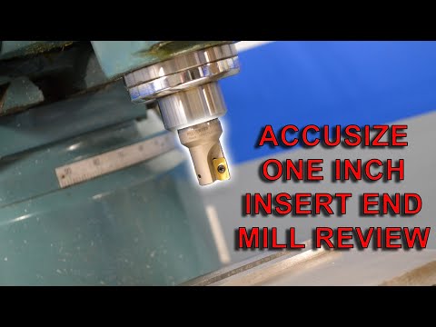 Accusize  one inch indexable End Mill Review