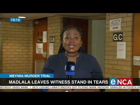 Meyiwa Murder Trial Madlala leaves witness stand in tears