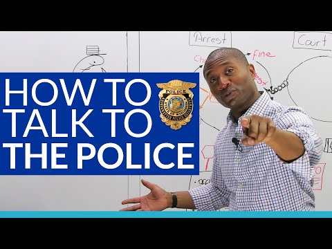真正的英語。如何與警察交談 (Real English: How to talk to the POLICE)