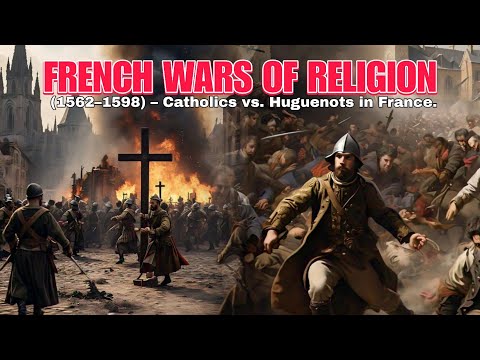French Wars of Religion (1562–1598)  Catholics vs. Huguenots in France